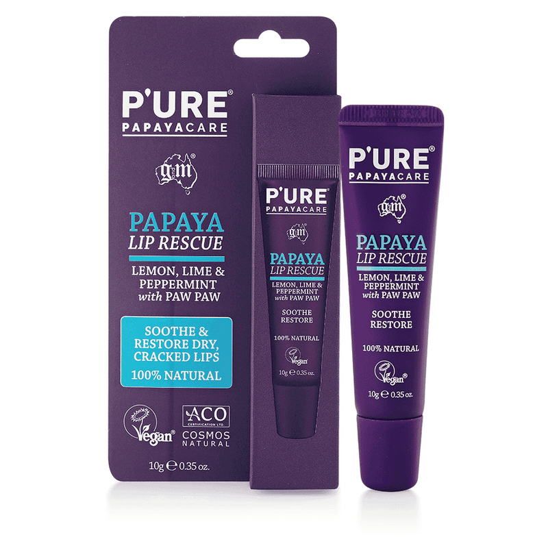 P'URE Papayacare Papaya Lip Rescue 10g