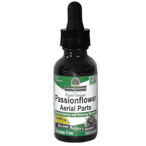Nature's Answer Passionflower Aerial Parts (Alcohol Free) 30ml