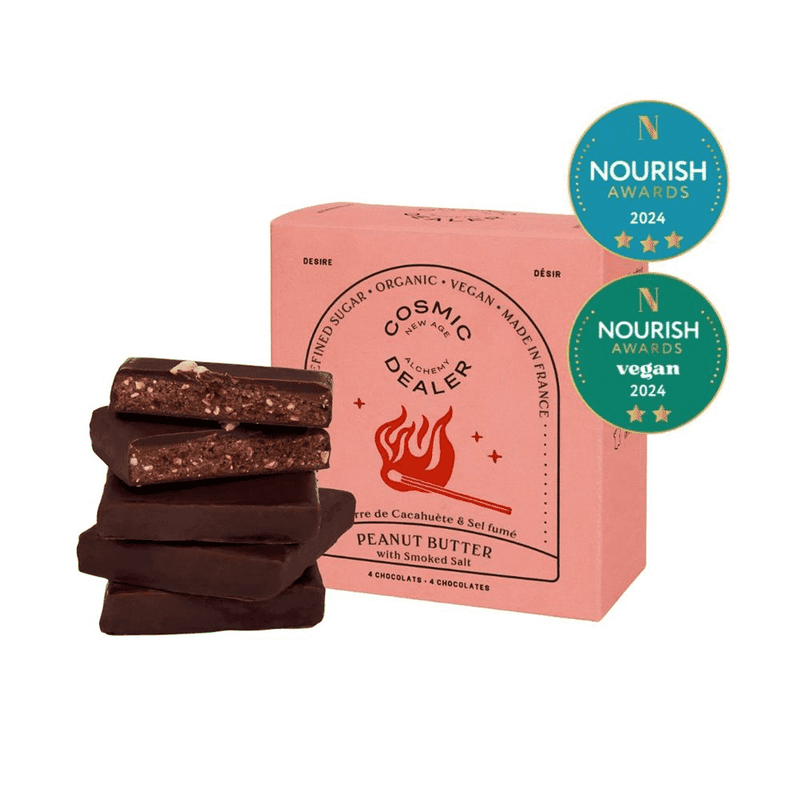 Cosmic Dealer Peanut Butter with Smoked Salt Box 4 Chocolates