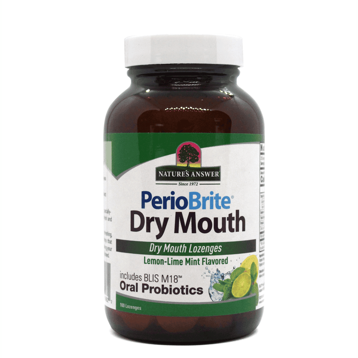 Nature's Answer PerioBrite Dry Mouth Lozenges 100s