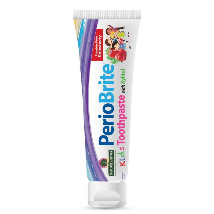 Nature's Answer PerioBrite Kids Toothpaste Strawberry 113g - Dennis the Chemist