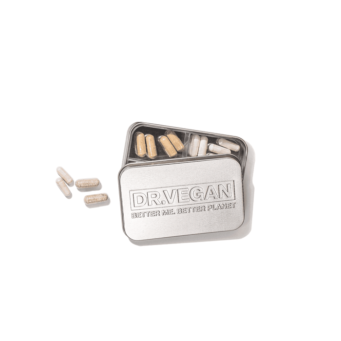 DR VEGAN Pill Tin - Dennis the Chemist
