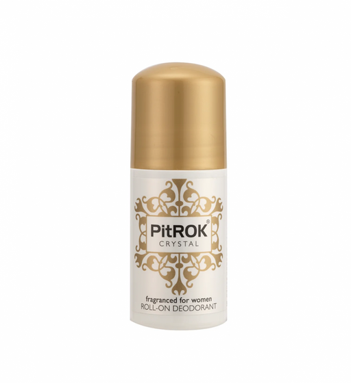 Pit Rok Crystal Fragranced For Women Roll-On Deodorant  50ml - Dennis the Chemist