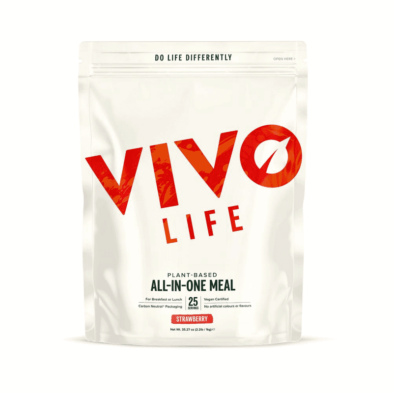 Vivo Life Plant Based All-In-One Meal Strawberry 1kg