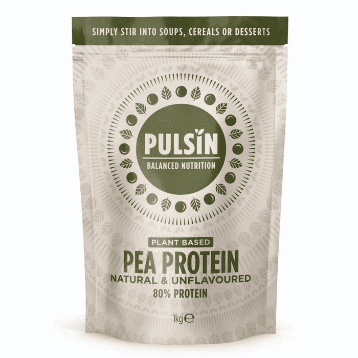 Pulsin Plant Based Pea Protein Natural & Unflavoured 1kg