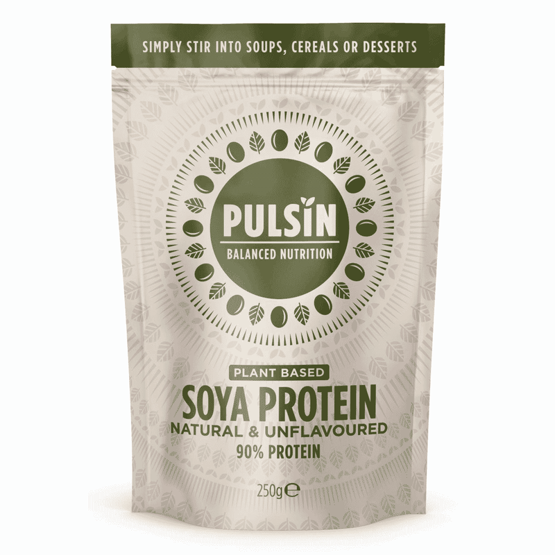 Pulsin Plant Based Soya Protein Natural & Unflavoured 250g
