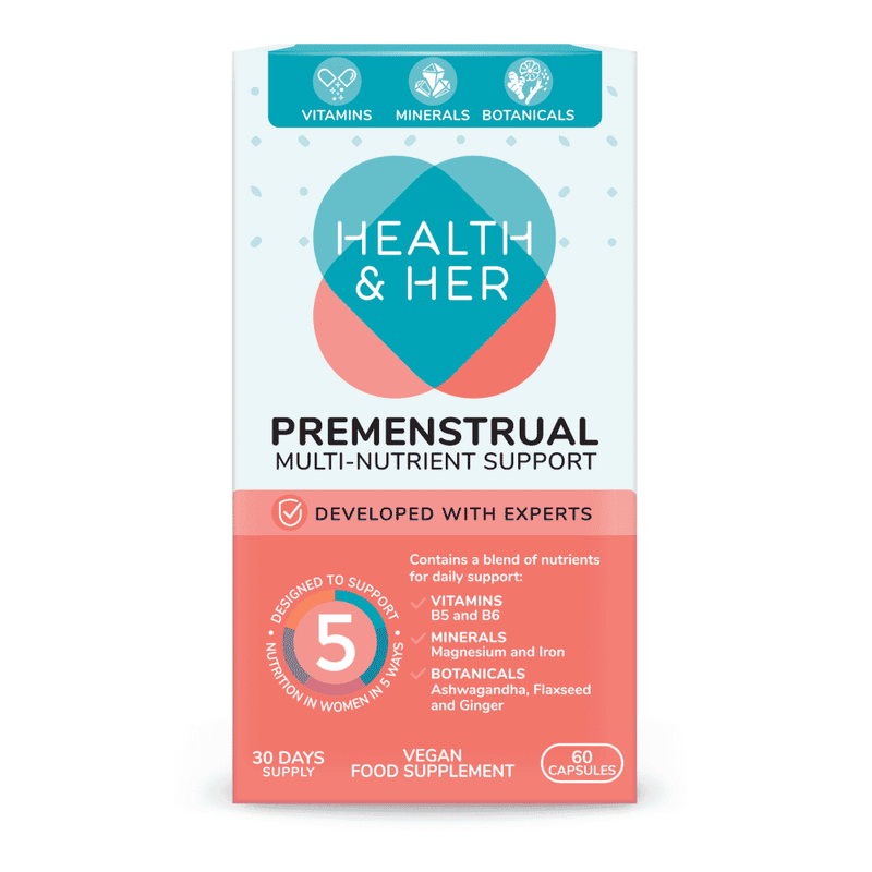 Health & Her Premenstrual Multi-Nutrient Support 60s