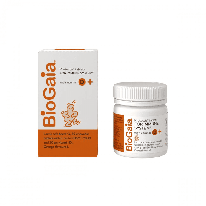 BioGaia Protectis Tablets with Vitamin D+ 30s