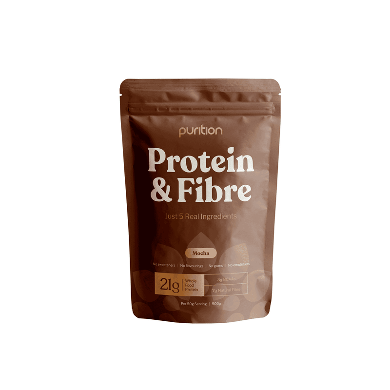 Purition Protein & Fibre Mocha 500g