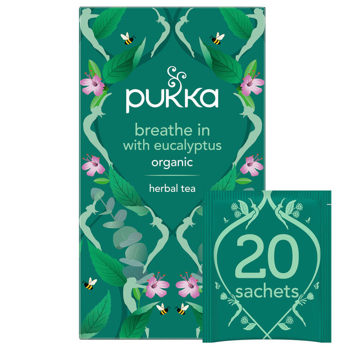 Pukka Herbs Breathe In with Eucalyptus Tea - Dennis the Chemist