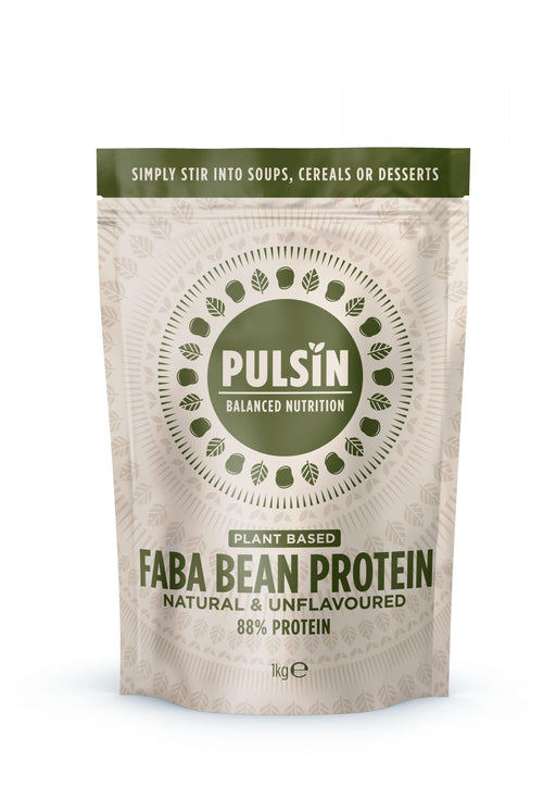 Pulsin Plant Based Faba Bean Protein Natural & Unflavoured 1kg - Dennis the Chemist