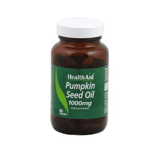 Health Aid Pumpkin Seed Oil 1000mg 60s - Dennis the Chemist