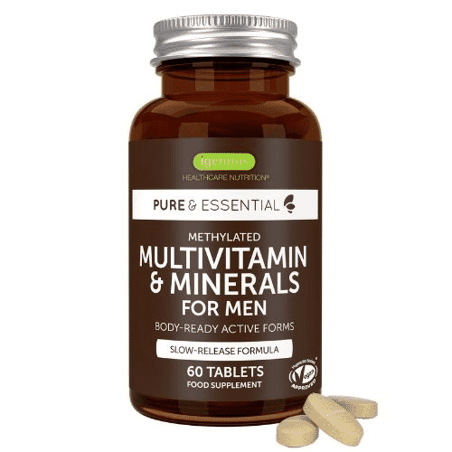 Igennus Pure & Essential Multivitamin & Minerals For Men 60s