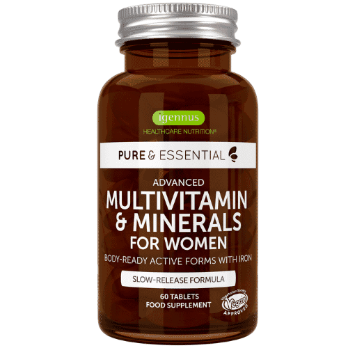 Igennus Pure & Essential Multivitamin & Minerals For Women 60s