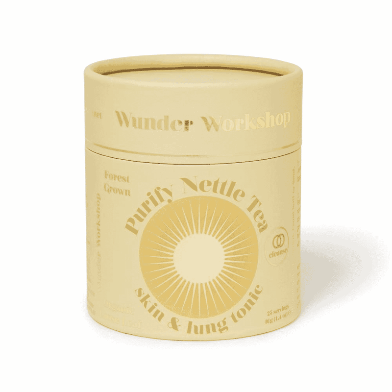 Wunder Workshop Purify Nettle Tea Skin & Lung Tonic 40g - Dennis the Chemist