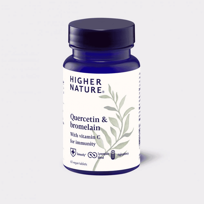 Higher Nature Quercetin & Bromelain 60s