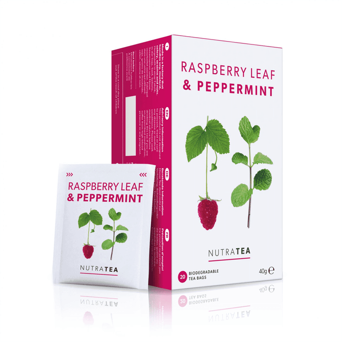 Nutratea Raspberry Leaf & Peppermint Tea Bags 20s