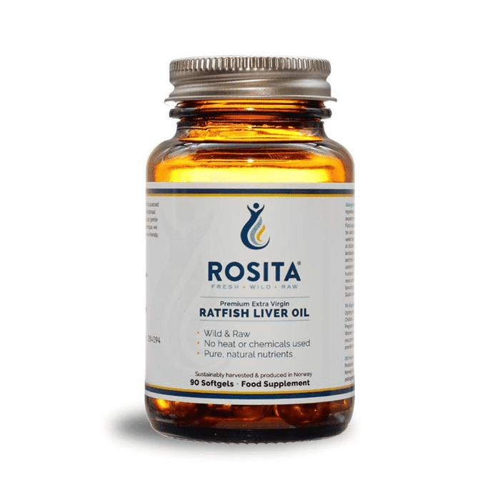 Rosita Ratfish Liver Oil Softgels 90s