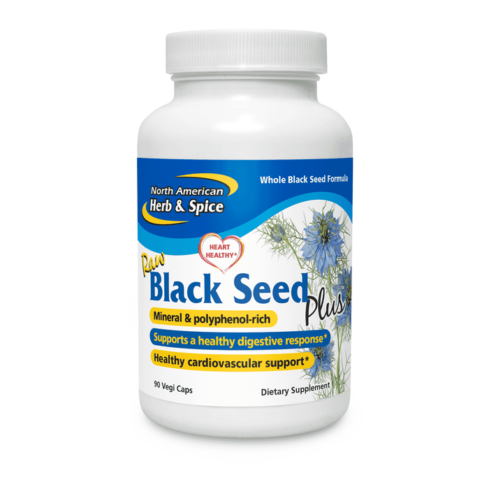 North American Herb & Spice Raw Black Seed Plus 90s