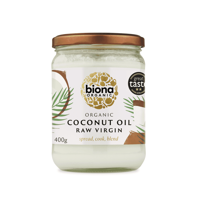 Biona Organic Raw Virgin Coconut Oil 400g