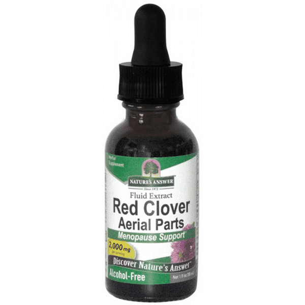 Nature's Answer Red Clover Aerial Parts (Alcohol-Free) 30ml - Dennis the Chemist