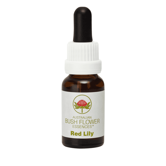 Australian Bush Flower Essences Red Lily (Stock Bottle) 15ml