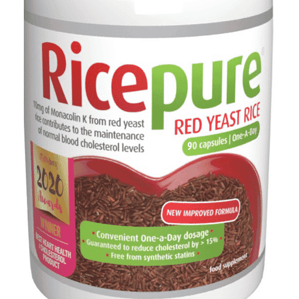 Ricepure Red Yeast Rice Capsules One-a-Day 90s