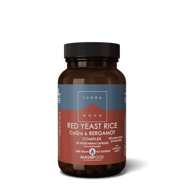 Terranova Red Yeast Rice, CoQ10 & Bergamot Complex 50s