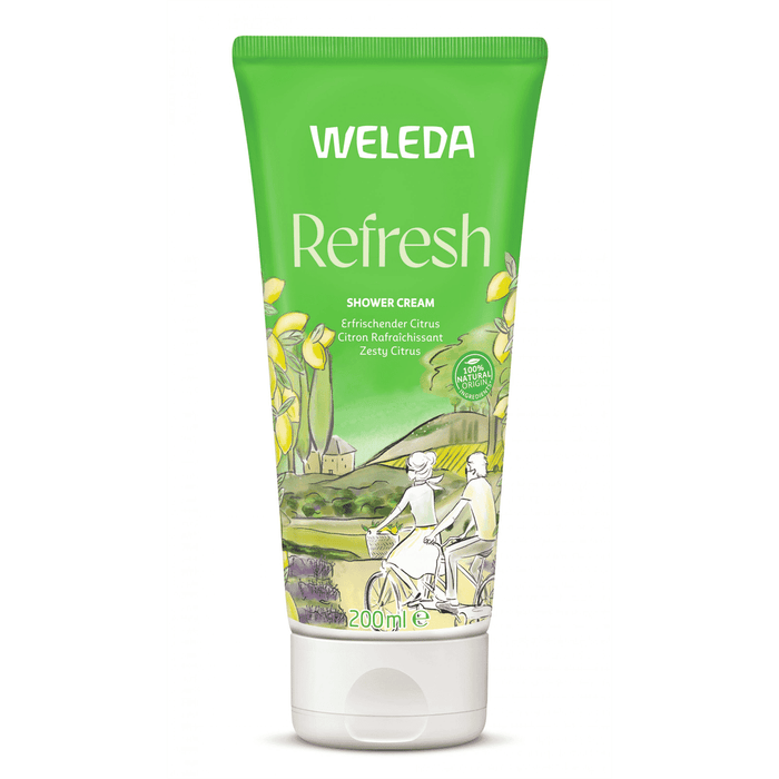 Weleda Refresh Shower Cream Zesty Citrus 200ml