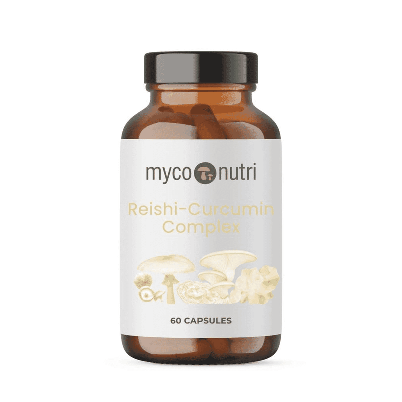 MycoNutri Reishi-Curcumin Complex Capsules 60s - Dennis the Chemist