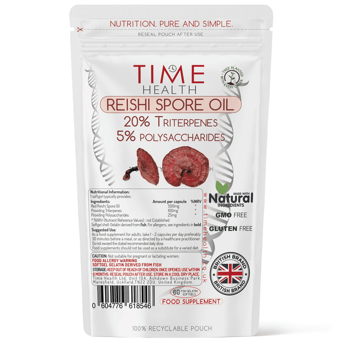 Time Health Reishi Spore Oil 60s