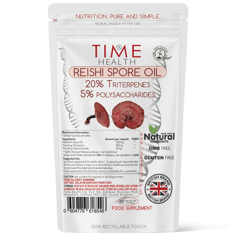 Time Health Reishi Spore Oil 60s