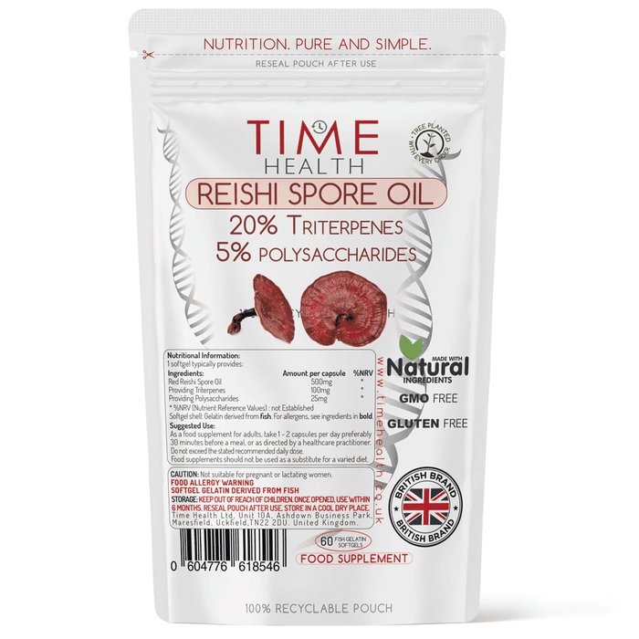 Time Health Reishi Spore Oil 60s