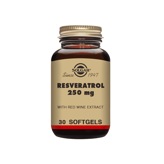 Solgar Resveratrol 250mg 30s