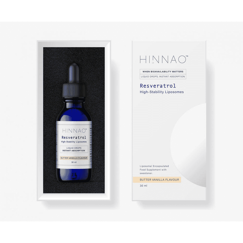HINNAO Technology Resveratrol Butter Vanilla Flavour 30ml