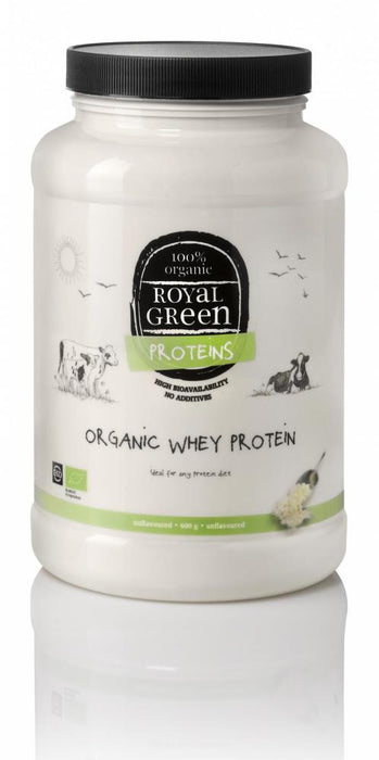Royal Green Organic Whey Protein 600g - Dennis the Chemist