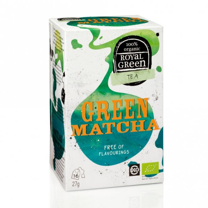 Royal Green Green Matcha Tea 16's - Dennis the Chemist