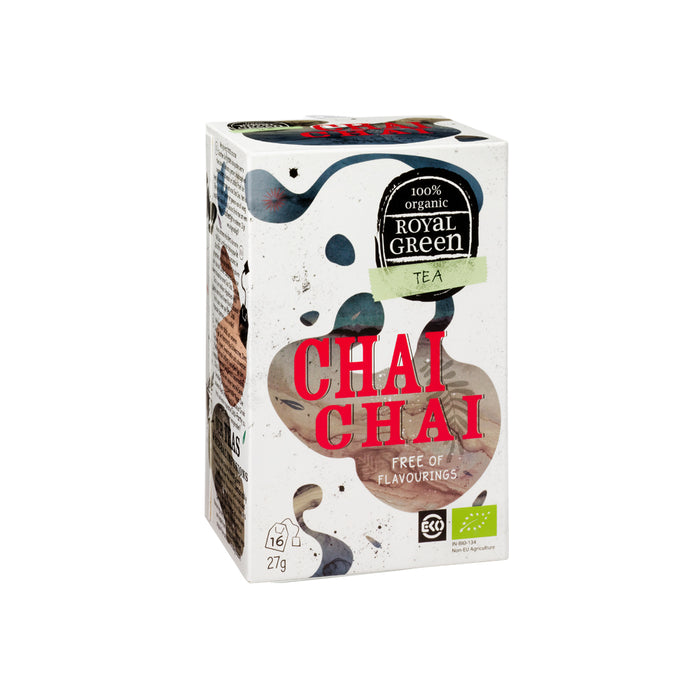Royal Green Chai Chai Tea 16's - Dennis the Chemist