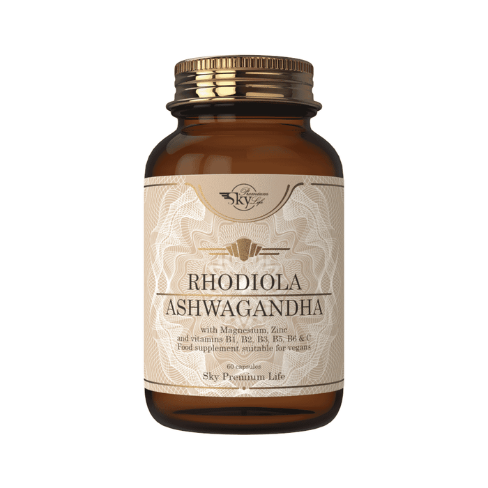 Sky Premium Life Rhodiola Ashwagandha 60s