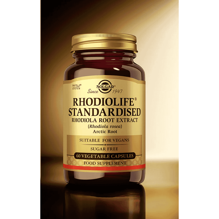 Solgar Rhodiolife Standardised Rhodiola Root Extract 60s