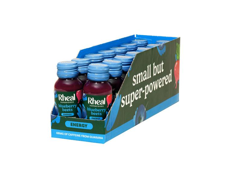 Rheal Superfoods Blueberry Beets Shot 14x60ml (CASE) - Dennis the Chemist