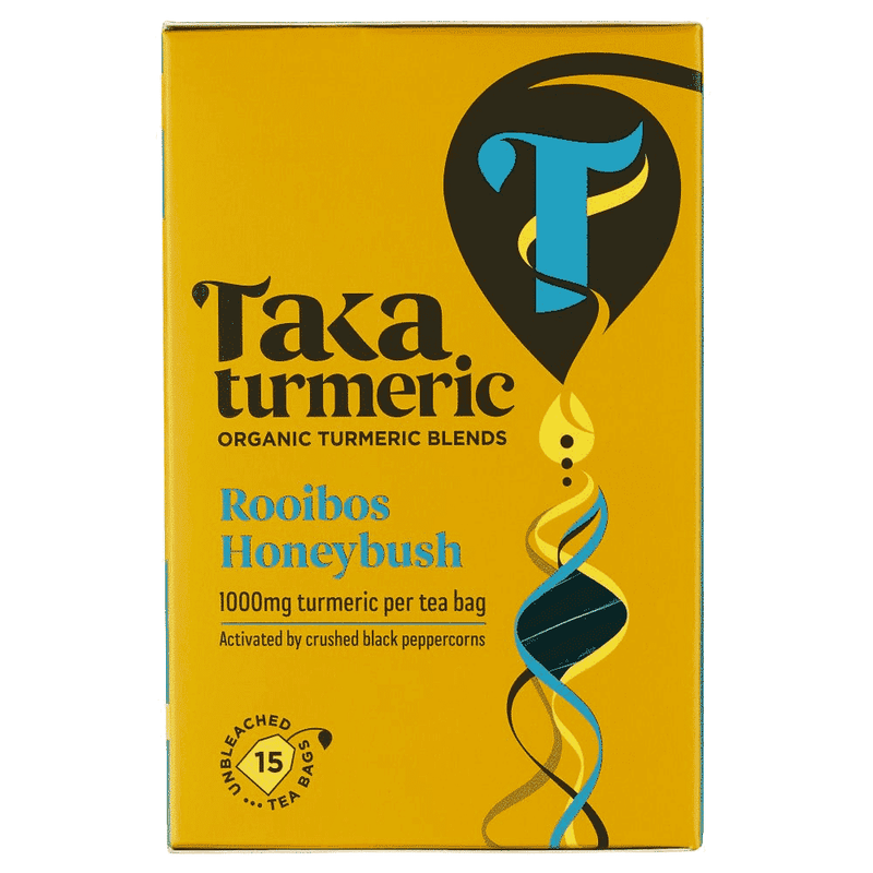 Taka Turmeric Rooibos Honeybush Teabags 15s