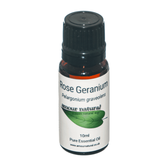 Amour Natural Rose Geranium Pure Essential Oil 10ml
