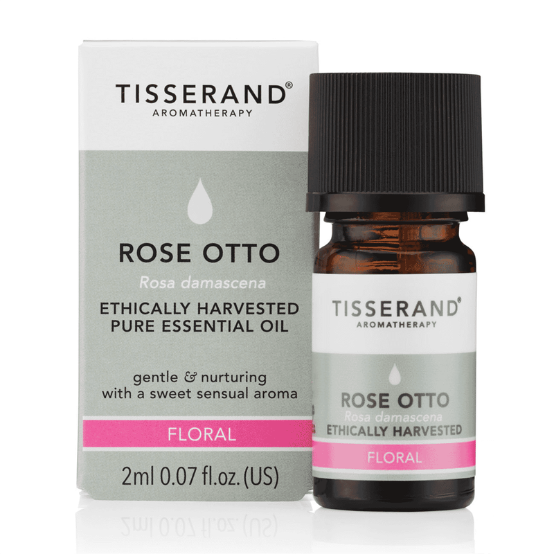 Tisserand Rose Otto Ethically Harvested Pure Essential Oil 2ml