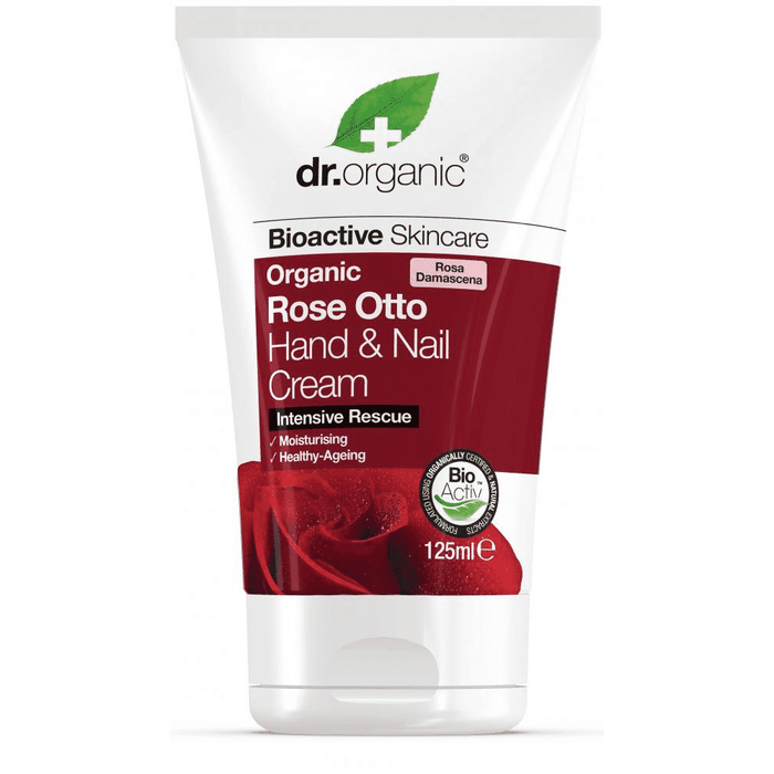 Dr Organic Rose Otto Hand Cream 125ml