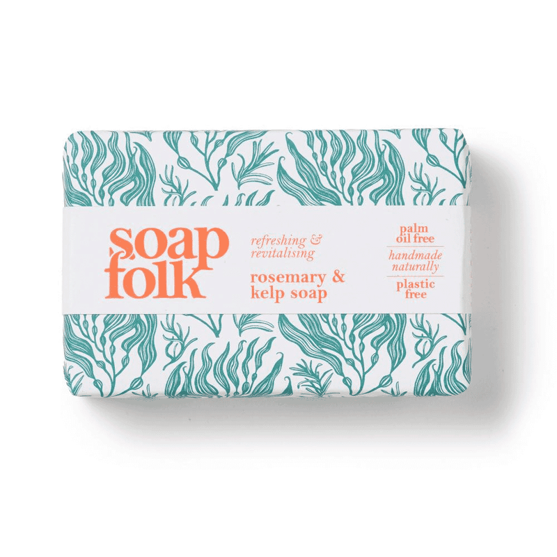 Soap Folk Rosemary & Kelp Soap 105g