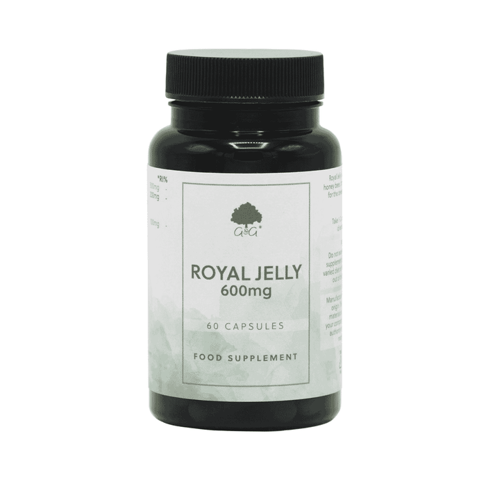 G&G Vitamins Royal Jelly 600mg 60s - Dennis the Chemist