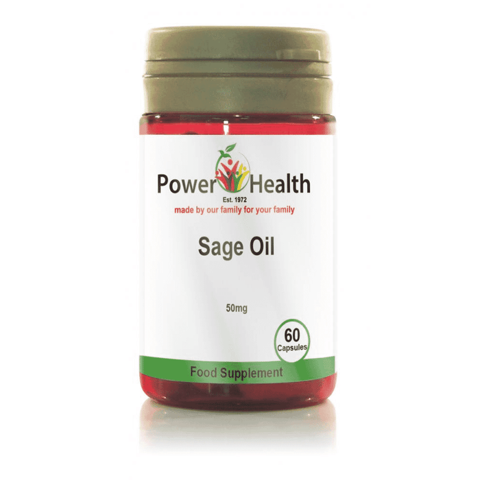 Power Health Sage Oil 50mg 60s