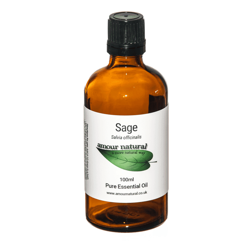 Amour Natural Sage Pure Essential Oil 100ml