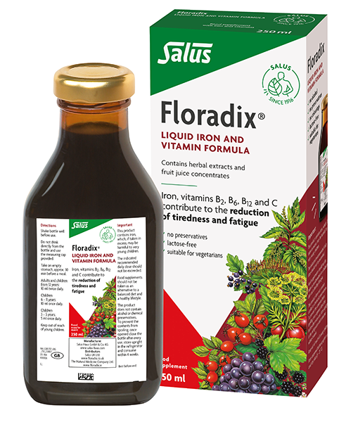 Salus Floradix Liquid Iron & Vitamin Formula 250ml